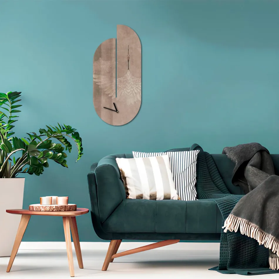 Orë druri me stampim heron Prodhuar në Itali - Palau Viadurini