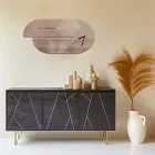 Orë druri me stampim heron Prodhuar në Itali - Palau Viadurini