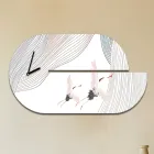 Orë druri me stampim heron Prodhuar në Itali - Palau Viadurini