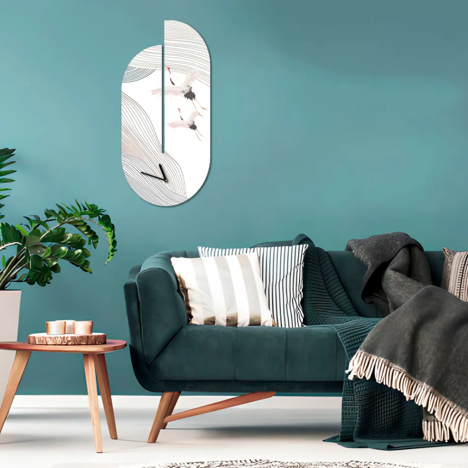 Orë druri me stampim heron Prodhuar në Itali - Palau Viadurini