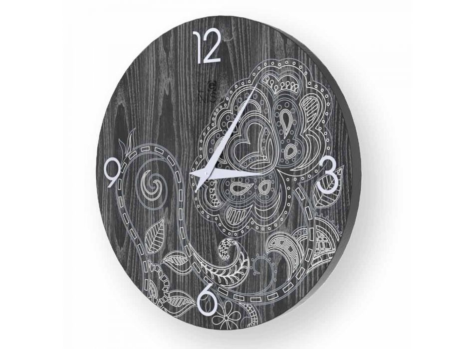Ora prej druri e dekoruar Dolo, dizajn modern, prodhuar në Itali Viadurini