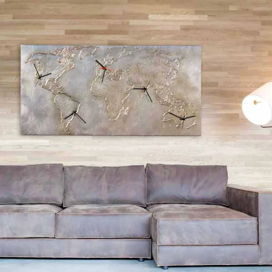 Ora moderne me pesë kuadratë që përshkruajnë botën Miles Viadurini