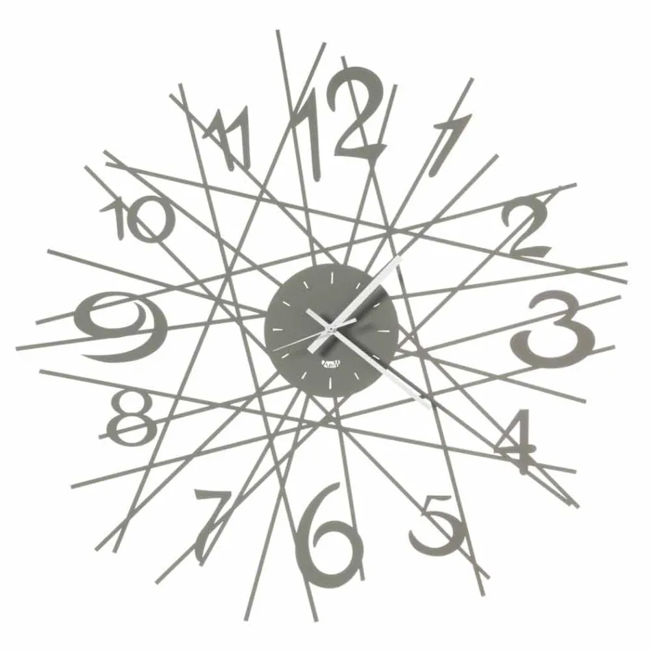 Orë muri me dizajn të hekurt të prodhuar në Itali - Kombo Viadurini