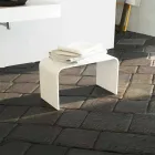 Pankina e gjatë banjosh me dizajn modern të prodhuar në Itali Recanati Viadurini