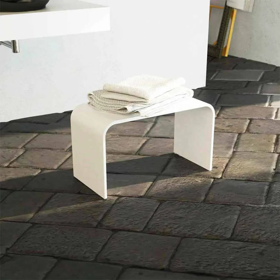 Pankina e gjatë banjosh me dizajn modern të prodhuar në Itali Recanati Viadurini