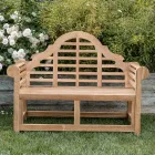 Stol për jashtë i bërë tërësisht nga dru tik - Mbërritja Viadurini