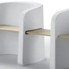 Tavë Kopshti në Polietileni dhe Drurë Mështekne Made in Italy - Talula Viadurini