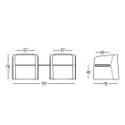 Tavë Kopshti në Polietileni dhe Drurë Mështekne Made in Italy - Talula Viadurini