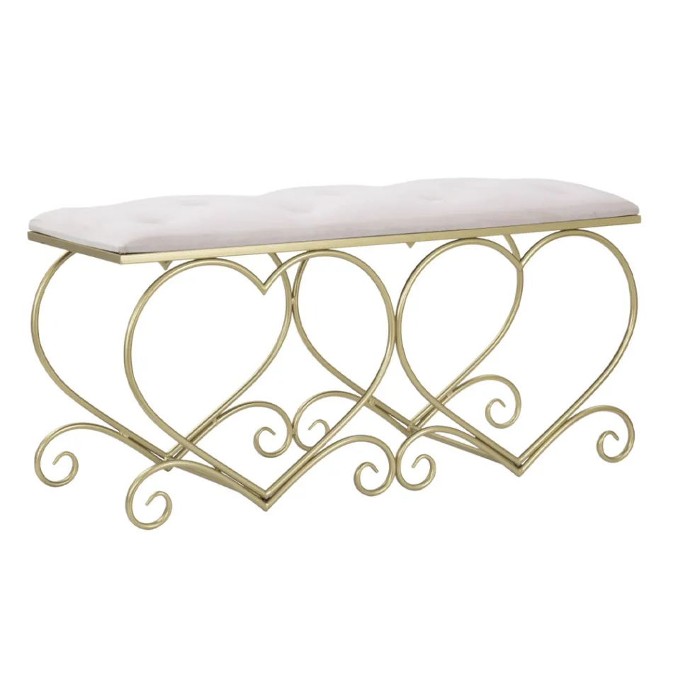 Stola prej hekuri ari me sedilje të mbushur të mbuluara me pëlhurë - Alchimia Viadurini