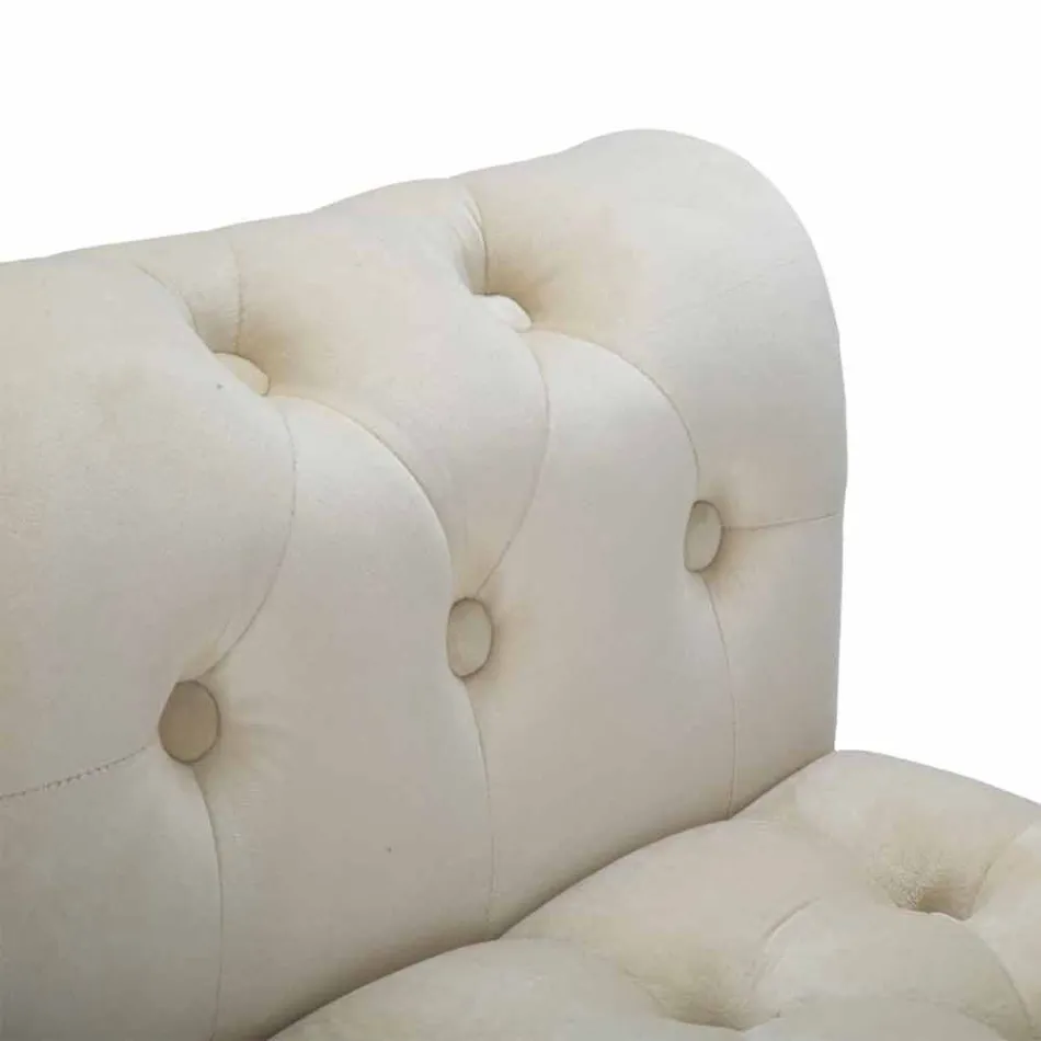 Dizajn Modern Stol Drejtkëndor në Dru dhe Pëlhurë - Theodore Viadurini