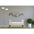 Dizajn Modern Stol Drejtkëndor në Dru dhe Pëlhurë - Theodore Viadurini