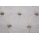 Shalë Shabby Chic në dru me sedilje në pëlhurë të mbushur me tegela - Rocchetta Viadurini