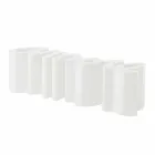 Stol me ngjyra dizajni Slide Love moderne prodhuar ne Itali Viadurini