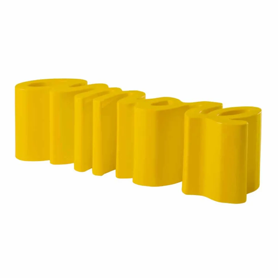 Stol me ngjyra dizajni Slide Love moderne prodhuar ne Itali Viadurini