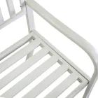 Stola e jashtme e bërë nga metali me tavolinë të anulueshme - grafetta Viadurini