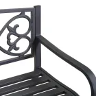 Stola e kopshtit e bërë nga metali me finitura të ndryshme - Stapler Viadurini