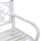 Stola e kopshtit e bërë nga metali me finitura të ndryshme - Stapler Viadurini