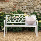 Stola e kopshtit e bërë nga metali me finitura të ndryshme - Stapler Viadurini