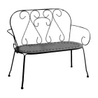 Stola e kopshtit e bërë tërësisht prej metali - Arkivi Viadurini