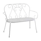 Stola e kopshtit e bërë tërësisht prej metali - Arkivi Viadurini