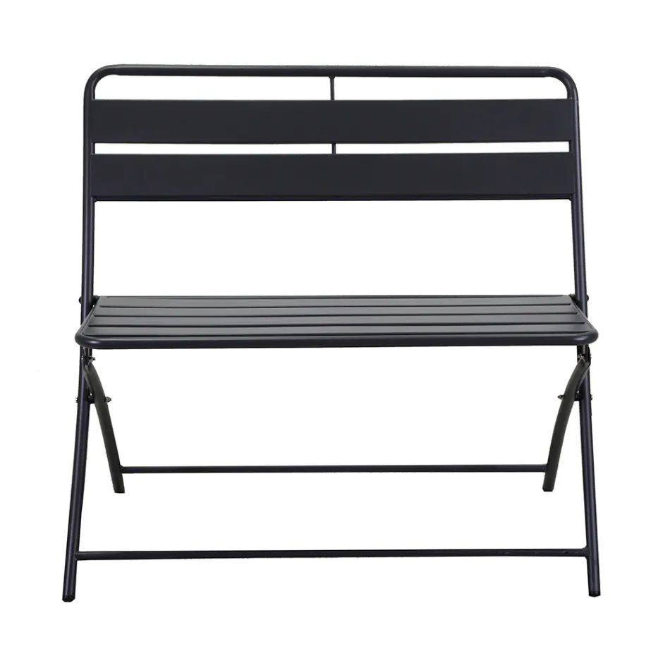 Stola e palosshme e kopshtit e punuar me metal - fjongo Viadurini