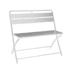 Stola e palosshme e kopshtit e punuar me metal - fjongo Viadurini