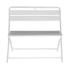 Stola e palosshme e kopshtit e punuar me metal - fjongo Viadurini