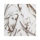 Paneli me familjen e gdhendur me lazer Prodhuar në Itali - Micky Viadurini