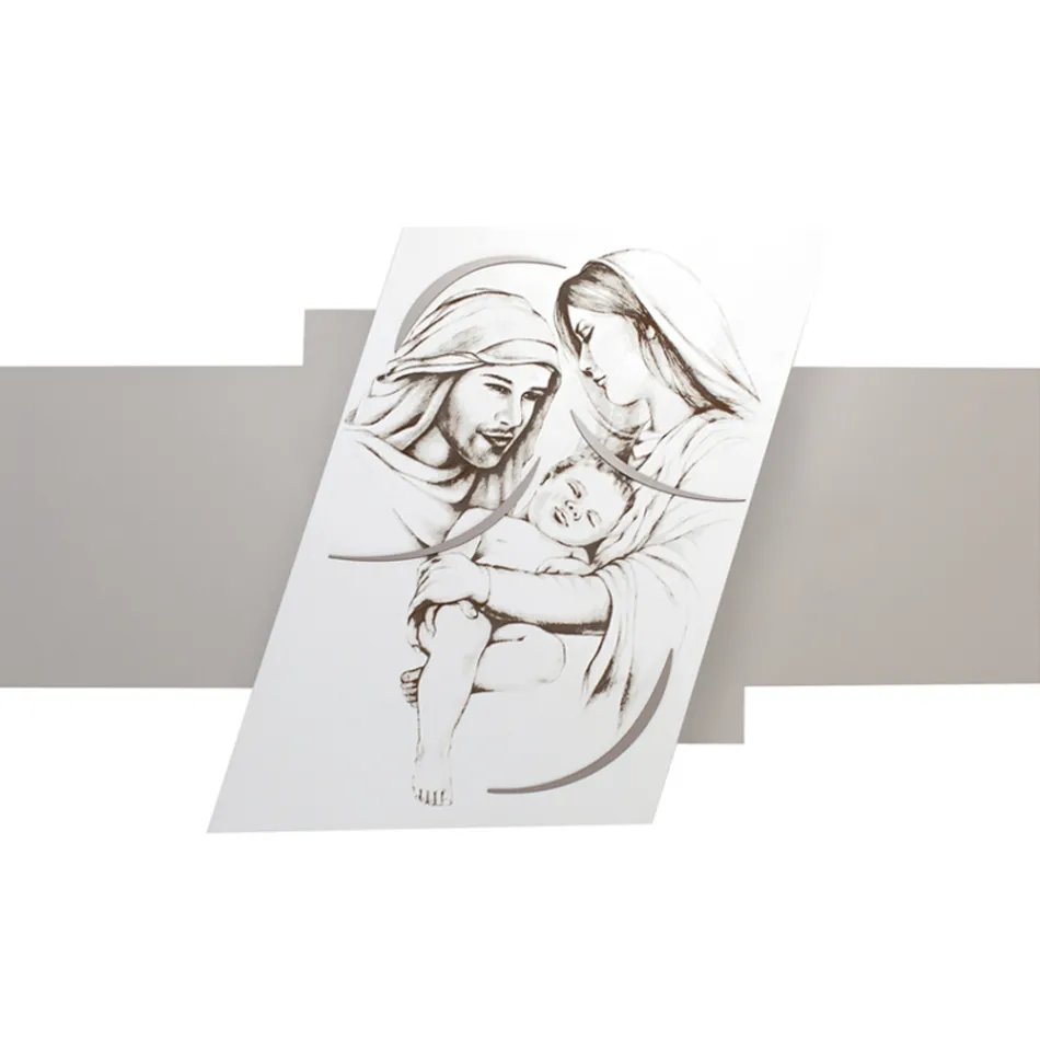 Paneli me familjen e gdhendur me lazer Prodhuar në Itali - Micky Viadurini