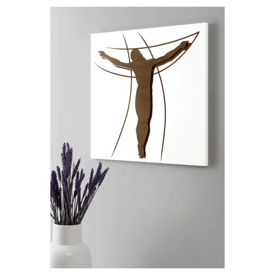 Panel i gdhendur me lazer që përshkruan pasionin e prodhuar në Itali - Ersilia Viadurini