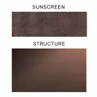 Parasol prej pëlhure me strukturë alumini - Krem kundër diellit Emma nga Varaschin Viadurini