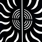 Mbrojtës soba e lakuar me 2 dyer metalike Prodhuar në Itali - Duck Viadurini