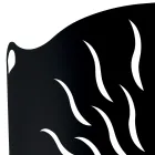 Mbrojtës sobash të lakuar me 2 dyer metalike Prodhuar në Itali - Duck Viadurini