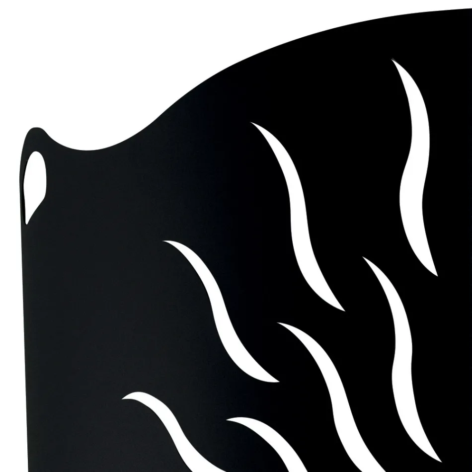 Mbrojtës sobash të lakuar me 2 dyer metalike Prodhuar në Itali - Duck Viadurini