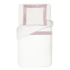 Set mbulese pambuku 100% pambuk dhe 10% pambuk saten me 1 këllëf jastëku - Detaj Viadurini