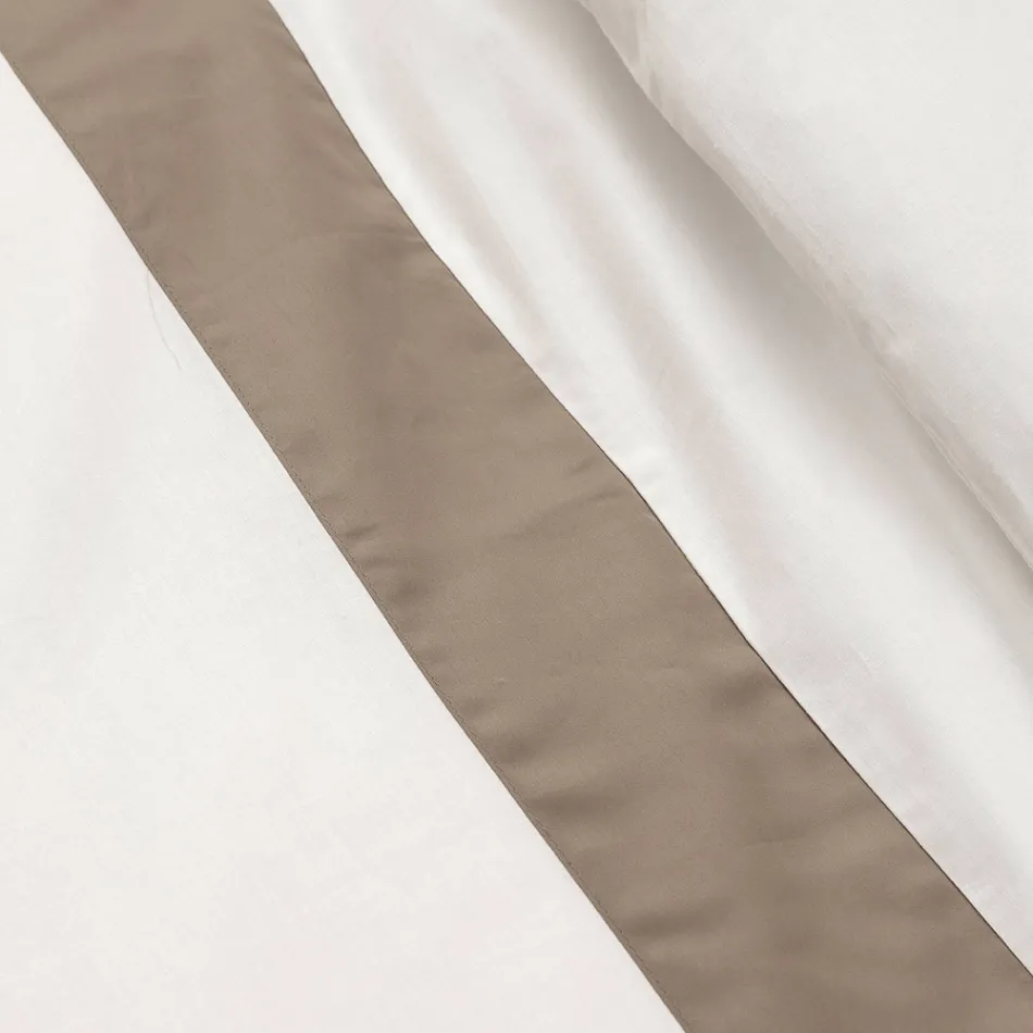 Set mbulese pambuku 100% pambuk dhe 10% pambuk saten me 1 këllëf jastëku - Detaj Viadurini