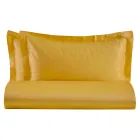 Set mbulesë dyshe me pambuk saten 100% Prodhuar në Itali - Fluffy Viadurini