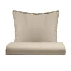 Set mbulesë teke me pambuk të pastër të lyer me veshje me 1 këllëf jastëku - delikatesë Viadurini