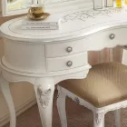 Krehër klasik i grimit prej druri me pasqyrë Prodhuar në Itali - Cambrige Viadurini