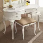 Krehër klasik i grimit prej druri me pasqyrë Prodhuar në Itali - Cambrige Viadurini