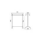 Qëndrim i varur për peshqir tunxh Vintage Prodhuar në Itali - Aristide Viadurini