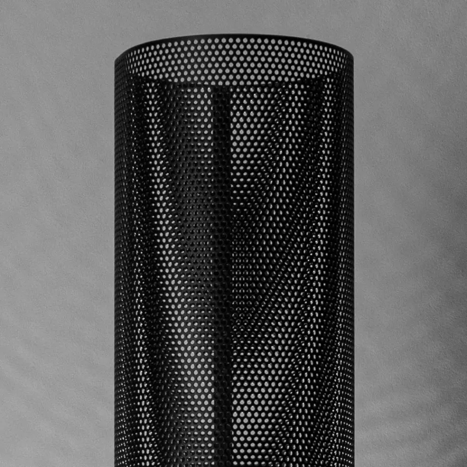 Llamba dyshemeje me difuzer metalik te shpuar Made in Italy - Ejani Viadurini