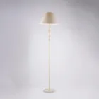 Llambë dyshemeje prej druri dhe hekuri dhe abazhur i prodhuar në Itali për dekorim të brendshëm - Toskanë Viadurini