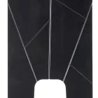 Llambë dyshemeje prej druri dhe pëlhure Grilli Zarafa e bërë në Itali Viadurini