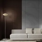 Llambë dyshemeje prej xhami veneciane me brinjë dhe fryrje me dorë - Dafne Viadurini