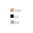 Llambë dyshemeje moderne metalike me ndriçim të dyfishtë Prodhuar në Itali - Roman Viadurini