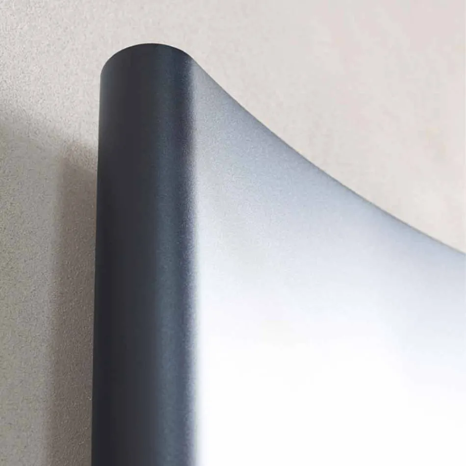 Radiatori modern i murit me pllaka rrezatuese elektrike deri në 1000 W - I përkulur Viadurini