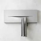 Dizajn Horizontal Pllaka rrezatuese hidraulike në çelik deri në 820 W - Prerje Viadurini