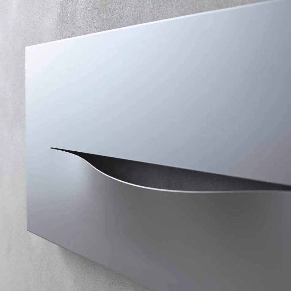 Dizajn Horizontal Pllaka rrezatuese hidraulike në çelik deri në 820 W - Prerje Viadurini