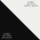 Pllakë rrezatuese në alumin dhe dizajn elektrik dhe pëlhurë me ngjyra 150 W - Sam Viadurini